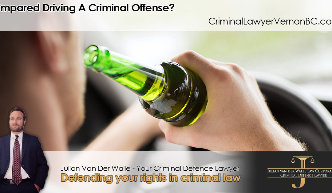 Is Impaired Driving a Criminal Offense?