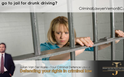 Will I go to jail for drunk driving in Vernon?